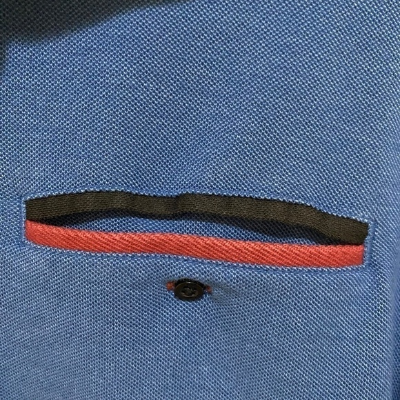 Travis Mathew- Blue Polo Shirt- Medium - Picture 3 of 10
